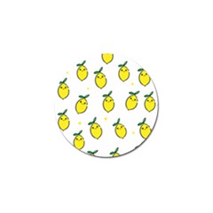 Pattern Lemon Texture Golf Ball Marker (10 Pack) by artworkshop