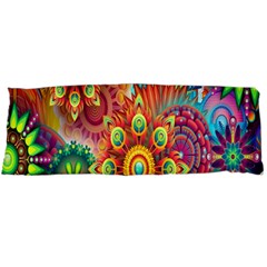 Mandalas Colorful Abstract Ornamental Body Pillow Case (dakimakura) by artworkshop