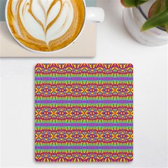 Eye Swirl Uv Print Square Tile Coaster  by Thespacecampers