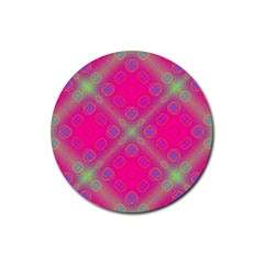 Pinky Brain Rubber Coaster (round) by Thespacecampers