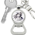 Tattoo-ink-flash-drawing-wolf Bottle Opener Key Chain Front