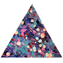 Splodge Wooden Puzzle Triangle by Hayleyboop