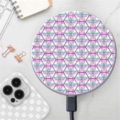 Hackers Town Void Mantis Hexagon Bigender Pride Flag Wireless Charger by WetdryvacsLair