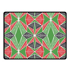 Abstract Pattern Geometric Backgrounds  Double Sided Fleece Blanket (small)  by Eskimos