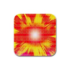 Soul To The Eye Rubber Square Coaster (4 Pack) by Thespacecampers