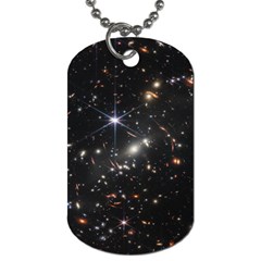 James Webb Space Telescope Deep Field Dog Tag (two Sides) by PodArtist