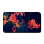 Background-abstrac Orange Medium Bar Mats 16 x8.5  Bar Mat