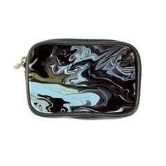 Abstract Painting Black Coin Purse by nateshop