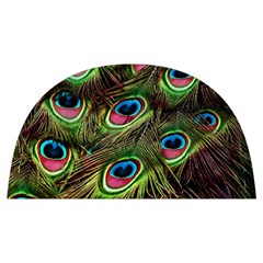 Peacock-feathers-color-plumage Anti Scalding Pot Cap by Celenk