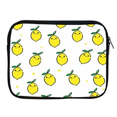 Background Orange Apple Ipad 2/3/4 Zipper Cases by nateshop