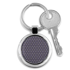 Seamless-pattern Gray Key Chain (round) by nateshop