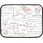 Math Formula Pattern Double Sided Fleece Blanket (Mini)  35 x27  Blanket Front