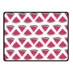 Illustration Watermelon Fruit food Melon Fleece Blanket (Small) 50 x40  Blanket Front