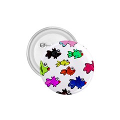 Fish Fishes Marine Life Swimming Water 1 75  Buttons by Sapixe