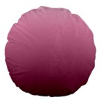 Background-pink Large 18  Premium Flano Round Cushions Back