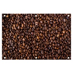 Coffee Beans Food Texture Banner And Sign 6  X 4  by artworkshop