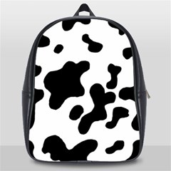 Cow Pattern School Bag (large) by BangZart