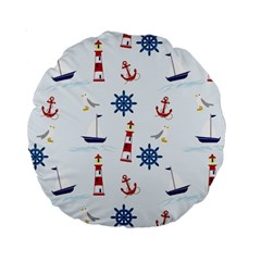 Lighthouse Standard 15  Premium Round Cushions by nateshop