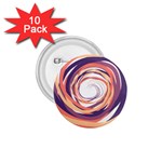 Illustration Colorful Yellow Purple Orange 1.75  Buttons (10 pack) Front