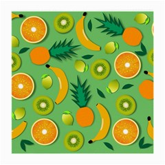 Fruit Tropical Pattern Design Art Medium Glasses Cloth (2 Sides) by danenraven