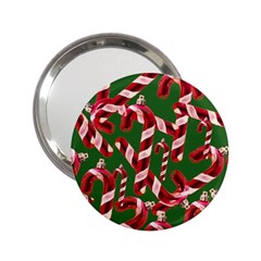 Christmas Wrapping Paper Abstract 2 25  Handbag Mirrors by danenraven