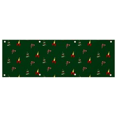 Christmas Background Banner And Sign 9  X 3  by danenraven