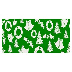 Green Card Christmas December4 Banner And Sign 6  X 3  by artworkshop