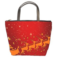 Santa Bucket Bag by nateshop