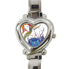 Im Fourth Dimension Colour 74 Heart Italian Charm Watch by imanmulyana