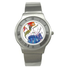 Im Fourth Dimension Colour 74 Stainless Steel Watch by imanmulyana