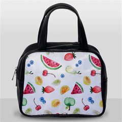 Fruit Summer Vitamin Watercolor Classic Handbag (one Side) by Wegoenart