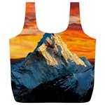 Himalaya Mountains Landscape  Nature Full Print Recycle Bag (XL) Front