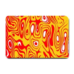 Red-yellow Small Doormat  by nateshop