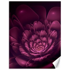 Fractal Blossom Flower Bloom Canvas 18  X 24  by Wegoenart