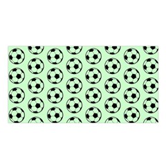 Pattern Ball Soccer Background Satin Shawl 45  X 80  by Wegoenart