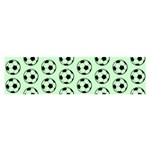 Pattern Ball Soccer Background Oblong Satin Scarf (16  x 60 ) Front