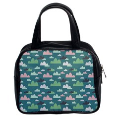 Llama Clouds  Classic Handbag (two Sides) by ConteMonfrey