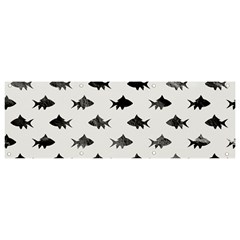 Cute Small Sharks  Banner And Sign 9  X 3  by ConteMonfrey