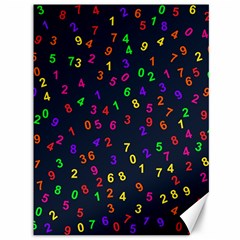 Number Digit Learning Education Canvas 36  X 48  by Wegoenart