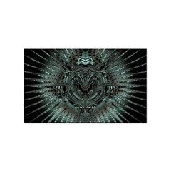 Abstract Art Fractal Artwork Sticker Rectangular (10 Pack) by Pakrebo