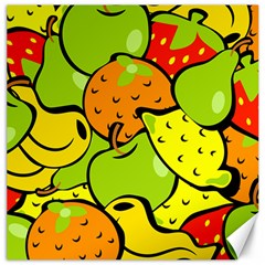 Fruit Food Wallpaper Canvas 20  X 20  by Dutashop