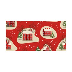 Christmas New Year Seamless Pattern Yoga Headband by Jancukart