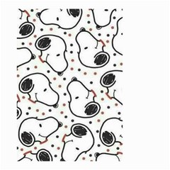 Dog Pattern Small Garden Flag (two Sides) by Jancukart