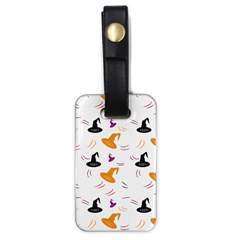 Witch Hat Witch Magic Halloween Luggage Tag (one Side) by Ravend