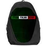 Strong Italian energy Backpack Bag Front