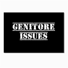 Genitore Issues  Postcard 4 x 6  (pkg Of 10) by ConteMonfrey