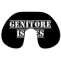 Genitore Issues  Travel Neck Pillow by ConteMonfrey