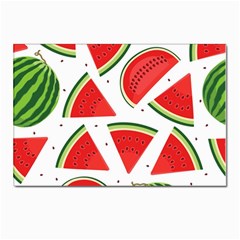 Watermelon Cuties White Postcards 5  X 7  (pkg Of 10) by ConteMonfrey