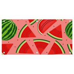 Red Watermelon  Banner And Sign 4  X 2  by ConteMonfrey