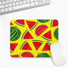 Yellow Watermelon   Small Mousepad by ConteMonfrey